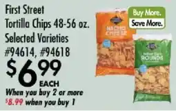 Smart & Final First Street Tortilla Chips offer