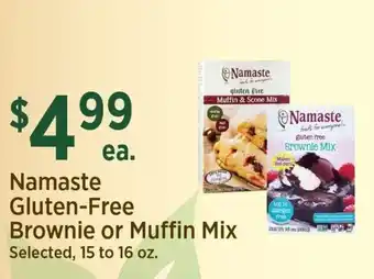 Namaste Gluten-Free Brownie or Muffin Mix
