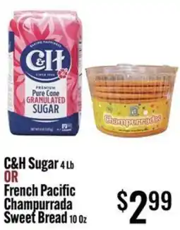 Jons International C&H Sugar or French Pacific Champurrada Sweet Bread offer
