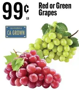 Jons International Red or Green Grapes offer