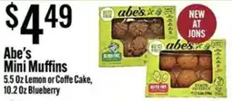 Jons International Abe's Mini Muffins offer