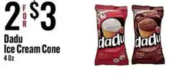 Jons International Dadu ice cream cone offer