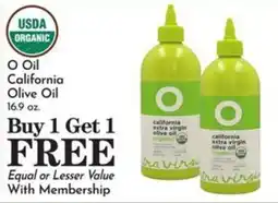 Pavilions O Oil California Olive Oil offer