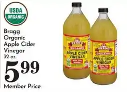 Pavilions Bragg organic apple cider vinegar offer