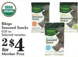 Pavilions Bibigo Seaweed Snacks offer