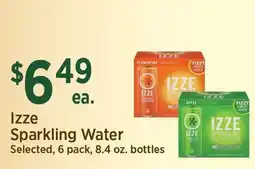 Yoke's Fresh Market Izze Sparkling Water offer