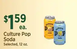 Yoke's Fresh Market Culture Pop Soda offer