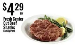 Jons International Fresh Center Cut Beef Shanks Family Pack offer