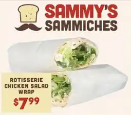 Lowes Foods Sammy's sammiches rotisserie chicken salad wrap offer