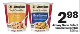 Harp's Market Jimmy Dean Select Simple Scramble offer