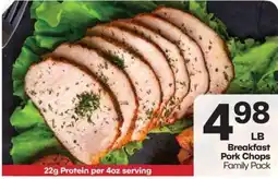 Harp's Market Breakfast Pork Chops offer