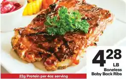 Harp's Market Boneless Baby Back Ribs offer