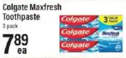 Lowes Foods Colgate Maxfresh toothpaste offer