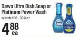 Lowes Foods Dawn ultra dish soap or platinum power wash offer