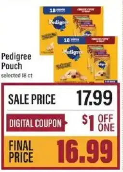 Lowes Foods Pedigree Pouch offer