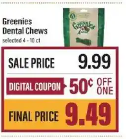 Lowes Foods Greenies Dental Chews offer