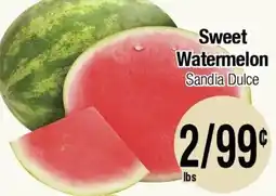Big Saver Foods Sweet Watermelon offer