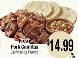 Big Saver Foods Fresh Pork Camitas offer