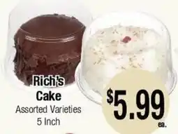 Big Saver Foods Rich's Cake offer