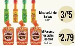 Big Saver Foods Mexico Lindo Salsas offer