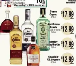 Big Saver Foods Jose Cuervo Tequila offer