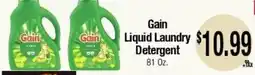 Big Saver Foods Gain liquid laundry detergent offer