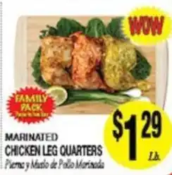 Arlan's Market Marinated Chicken Leg Quarters offer