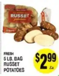 Arlan's Market Fresh Russet Potatoes offer