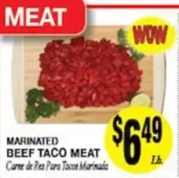 Arlan's Market Marinated Beef Taco Meat offer