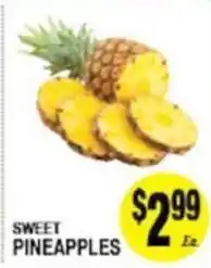 Arlan's Market Sweet Pineapples offer
