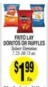 Arlan's Market Frito Lay Doritos or Ruffles offer