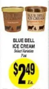 Arlan's Market Blue Bell ice cream offer