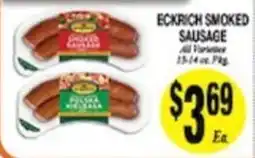 Arlan's Market Eckrich smoked sausage offer