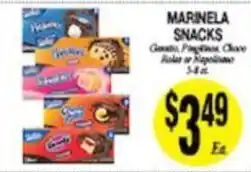 Arlan's Market Marinela snacks offer