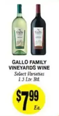 Arlan's Market Gallo Family Vineyards Wine offer