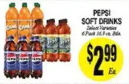 Arlan's Market Pepsi soft drinks offer