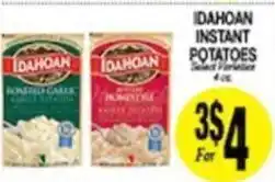 Arlan's Market Idahoan instant potatoes offer