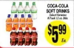 Arlan's Market Coca-Cola soft drinks offer