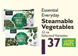 Festival Foods Essential Everyday Steamable Vegetables offer