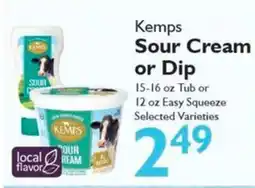 Festival Foods Kemps Sour Cream or Dip offer