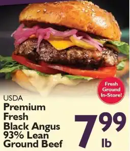 Festival Foods Usda premium fresh black angus ground beef offer