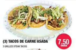 Carnicerias Jimenez 3 Grilled Steak Tacos offer