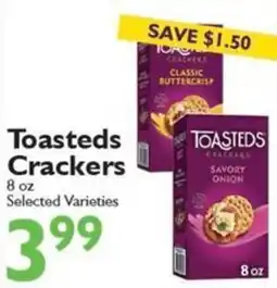 Festival Foods Toasteds Crackers offer
