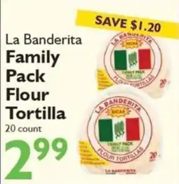 Festival Foods La Banderita family pack flour tortilla offer