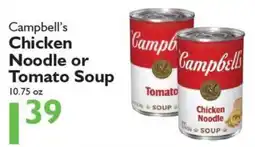 Festival Foods Campbell's chicken noodle or tomato soup offer