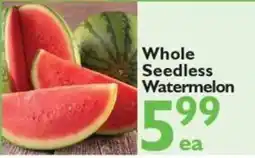 Festival Foods Whole Seedless Watermelon offer
