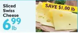 Festival Foods Sliced Swiss Cheese offer