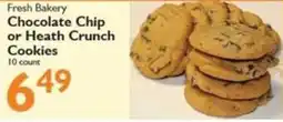 Festival Foods Fresh Bakery Chocolate Chip or Heath Crunch Cookies offer