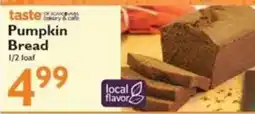Festival Foods Taste of Scandinavia Pumpkin Bread offer