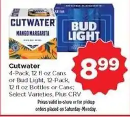 Food 4 Less Cutwater or Bud Light offer